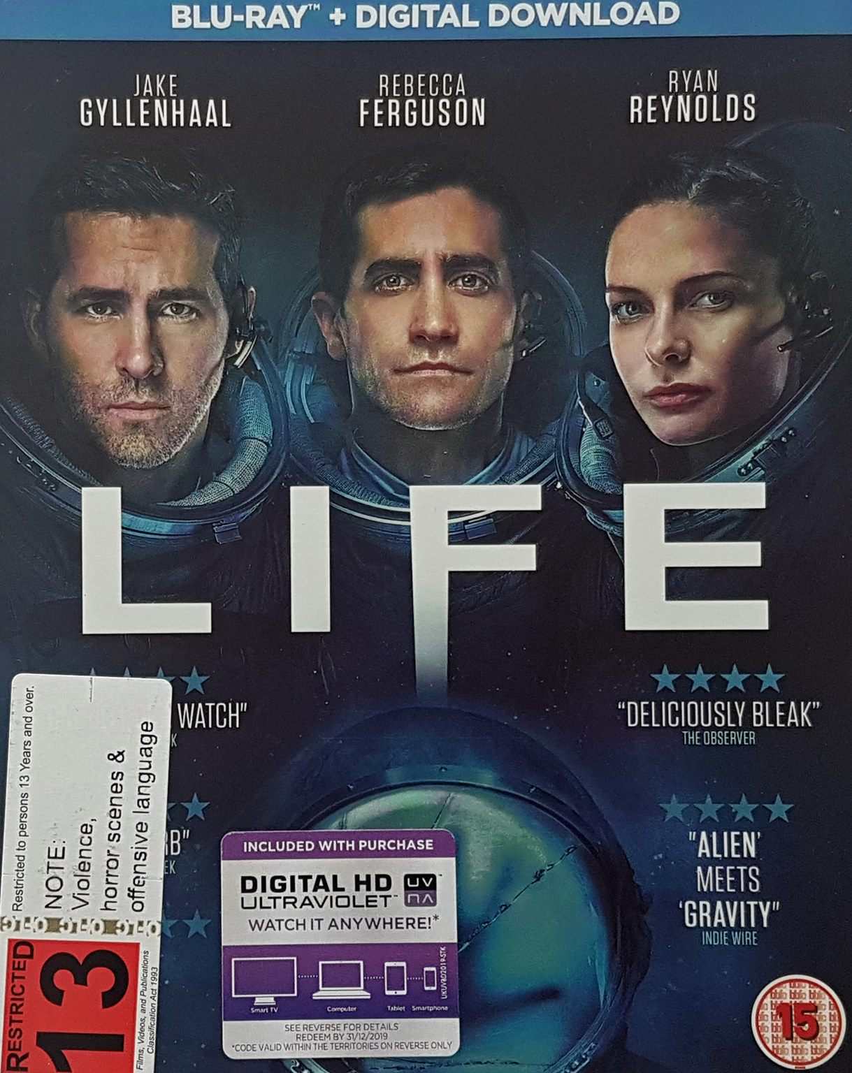 Life (Blu Ray) Brand New