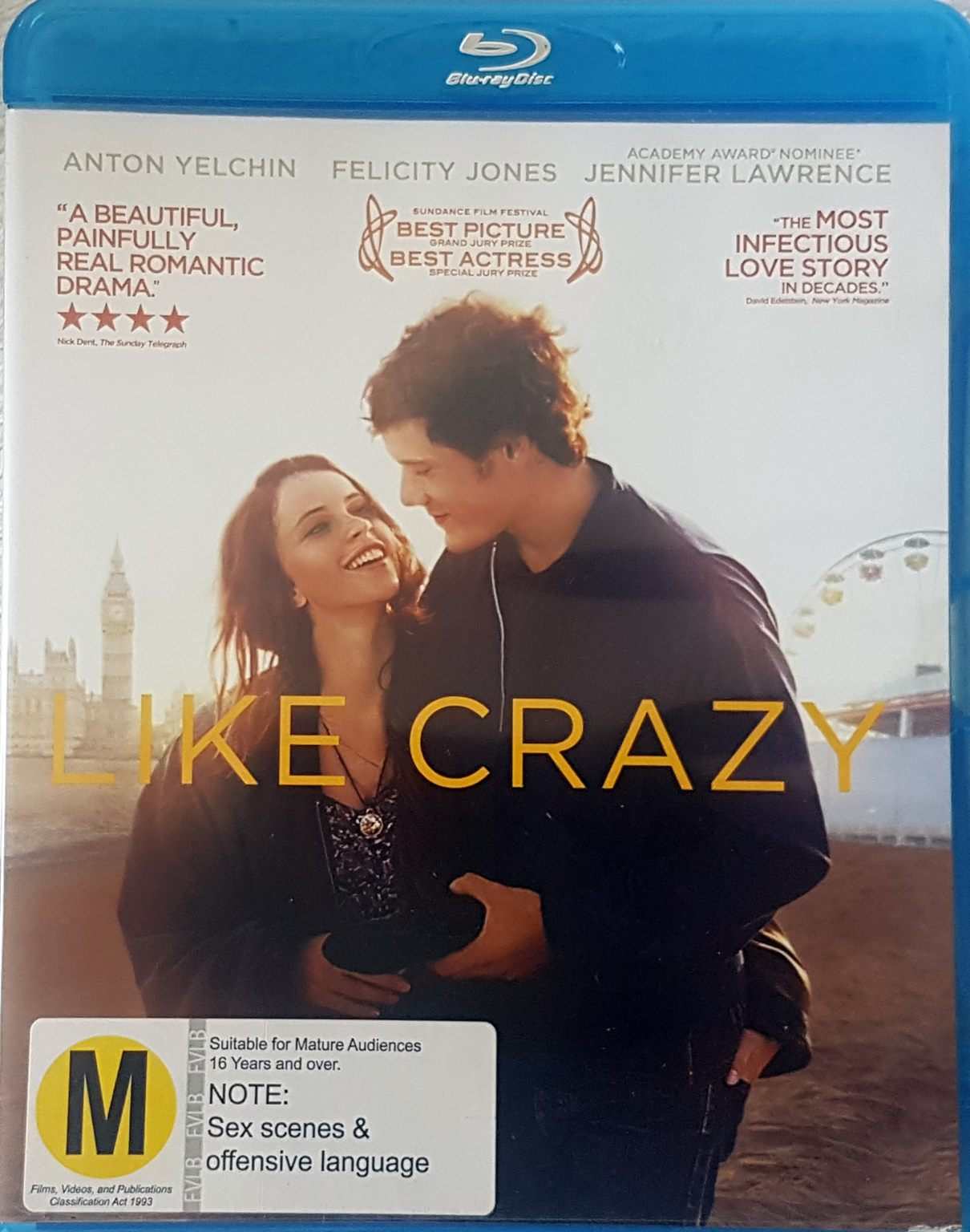 Like Crazy (Blu Ray) Default Title