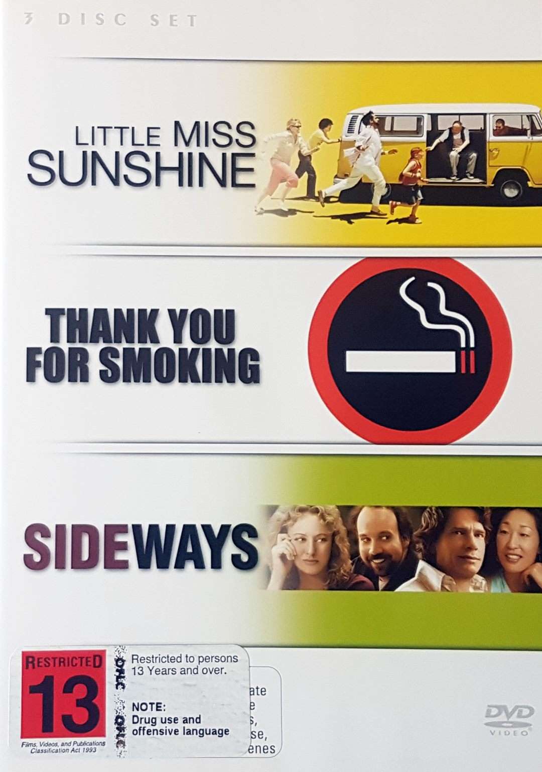 Little Miss Sunshine / Thank You for Smoking / Sideways
