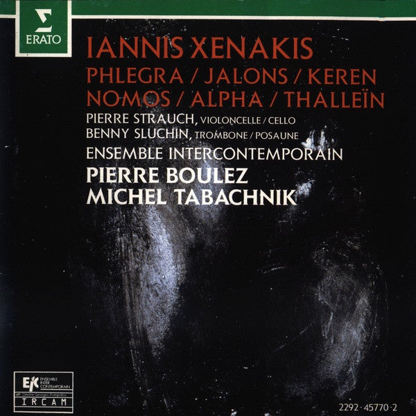 Iannis Xenakis - Phlegra / Jalons / Keren / Nomos Alpha / Thalleïn (CD)