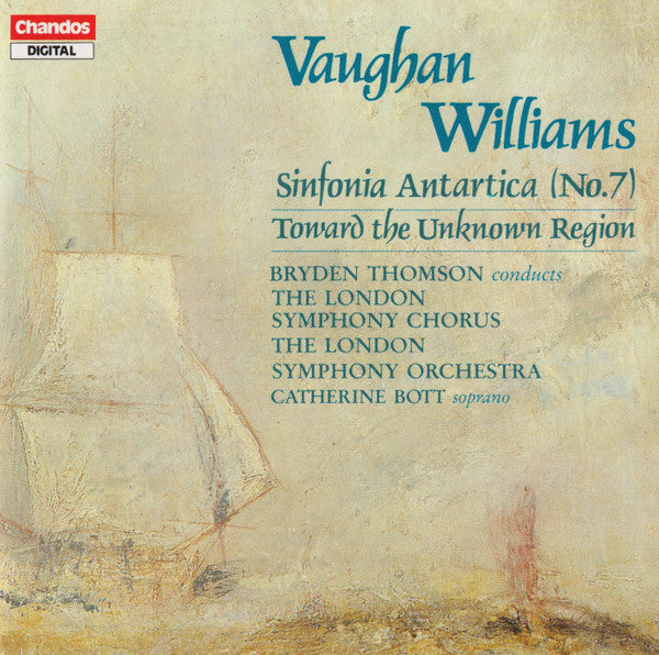 Vaughan Williams - Sinfonia Antartica (No. 7) / Toward The Unknown Region (CD)