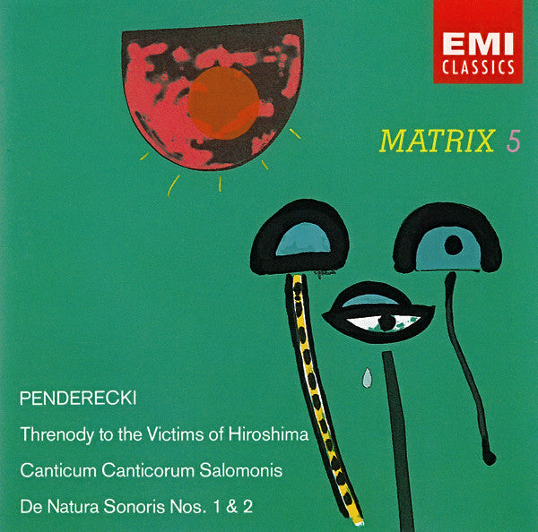 Krzysztof Penderecki - Threnody To The Victims Of Hiroshima (CD)
