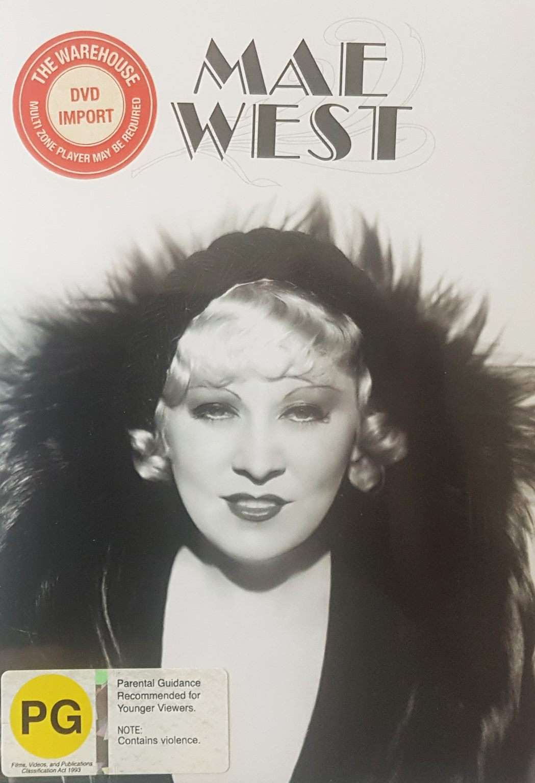 Mae West: Screen Goddess Collection 6 Movie Box Set Brand New