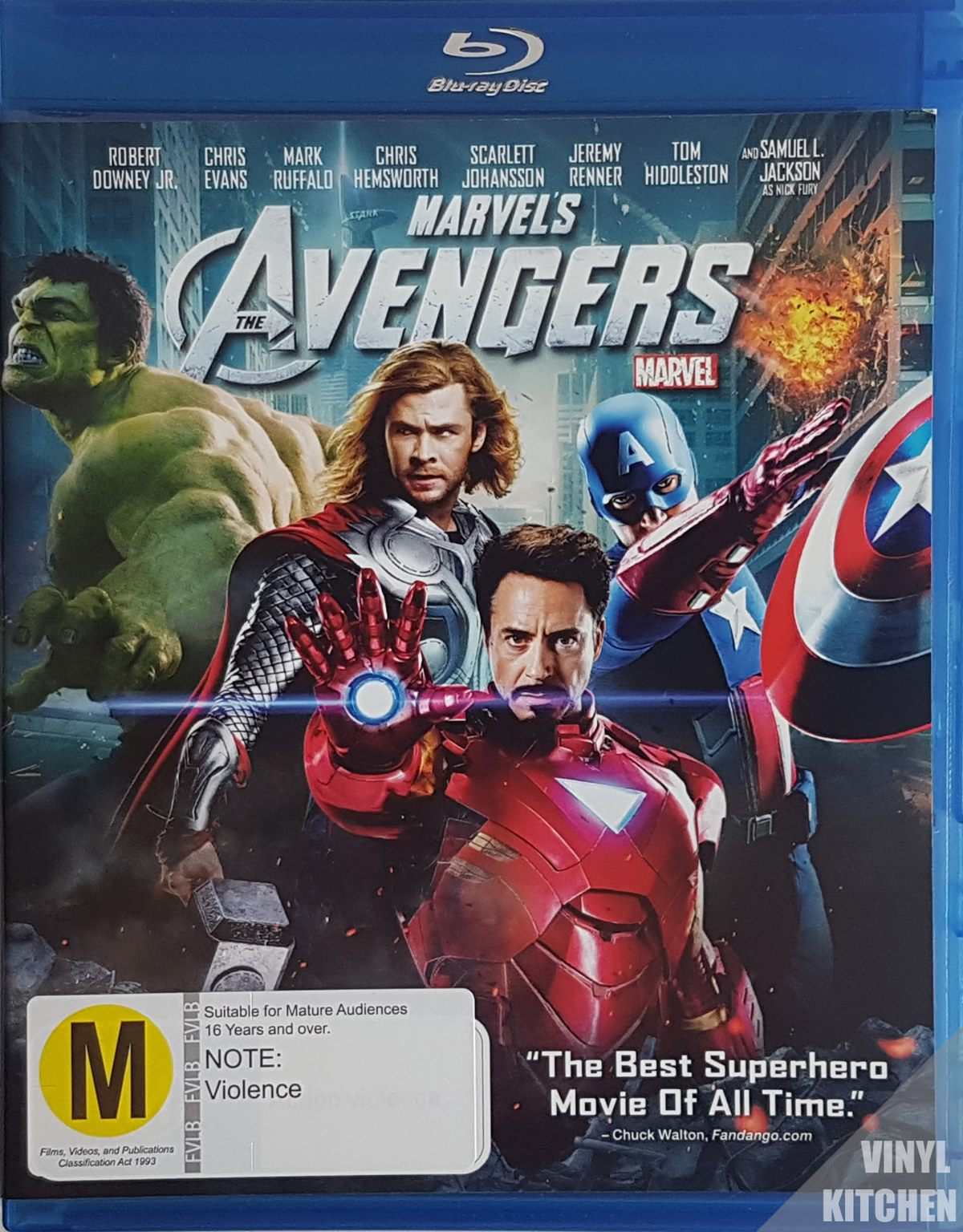 Marvels The Avengers Blu Ray