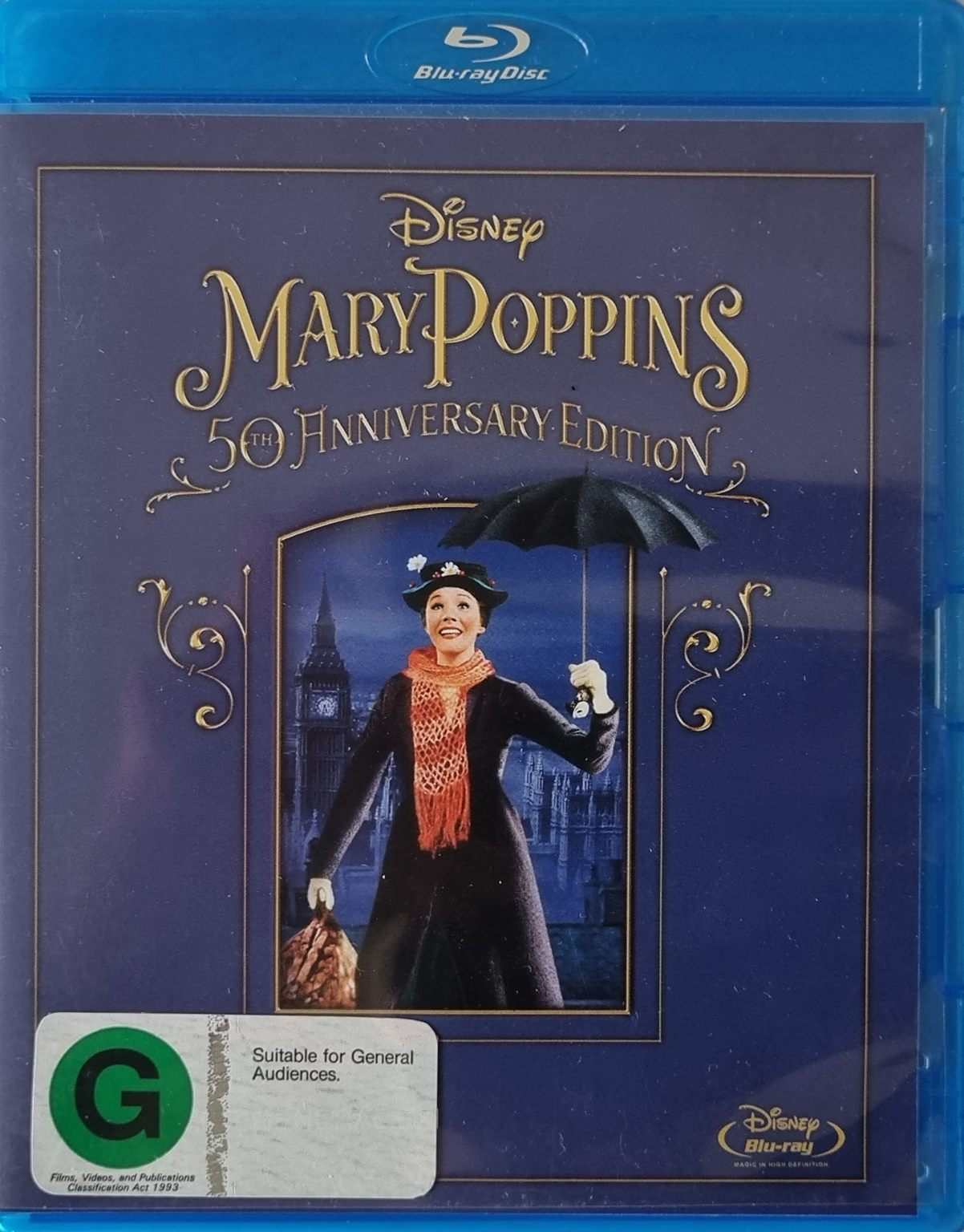 Mary Poppins (Blu Ray) 50th Anniversary Edition Default Title