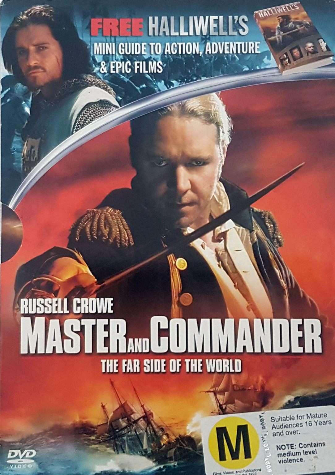 Master and Commander w/ Halliwell's guide to action, adventure and epic films