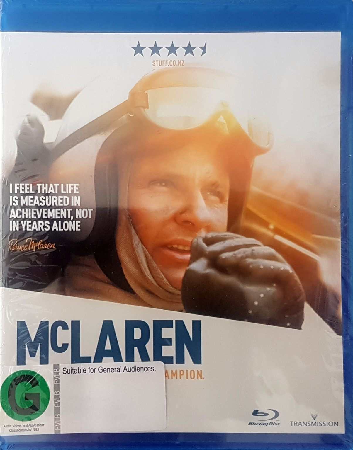 McLaren (Blu Ray) Brand new