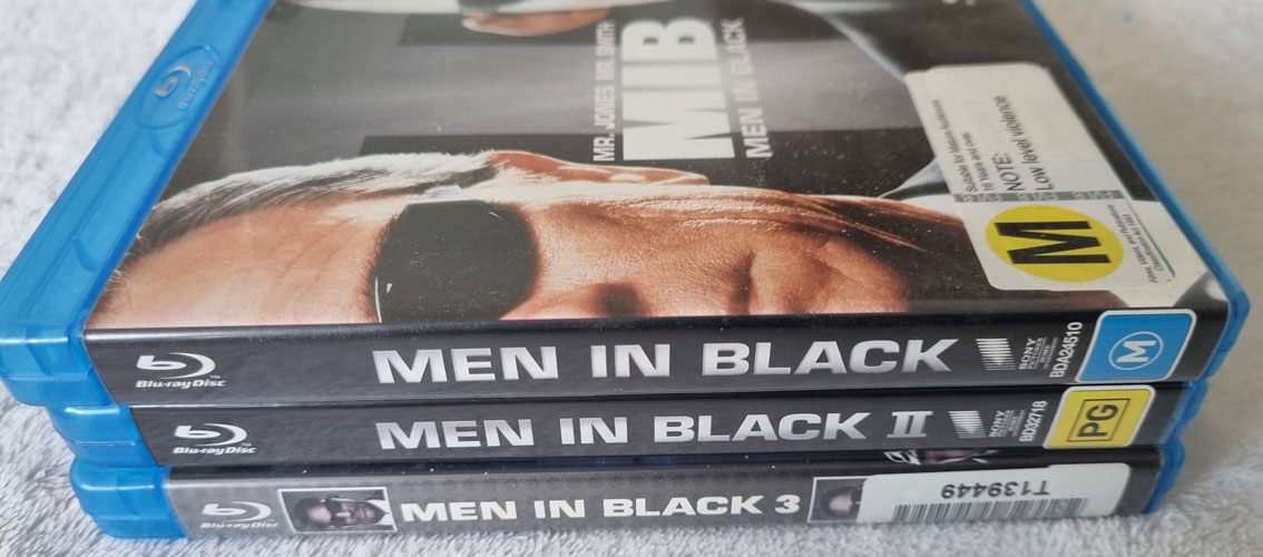 Men in Black Trilogy (Blu Ray) Default Title