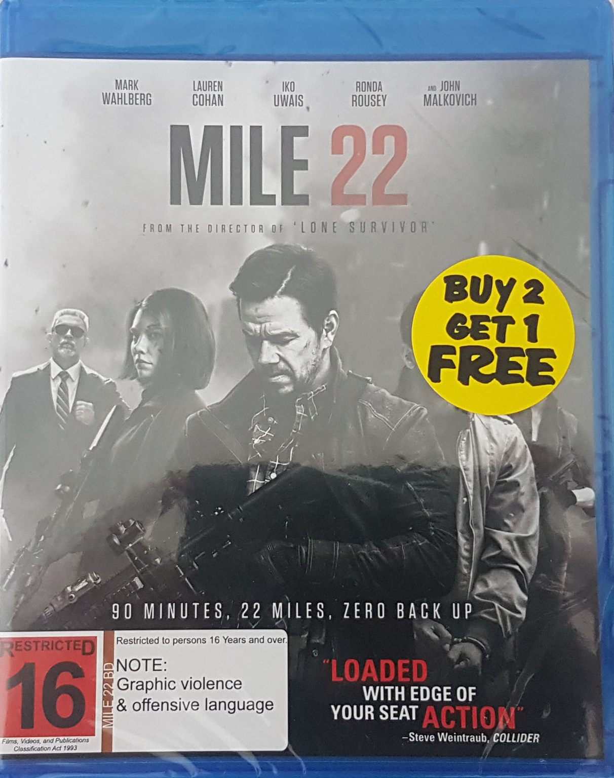 Mile 22 Blu Ray