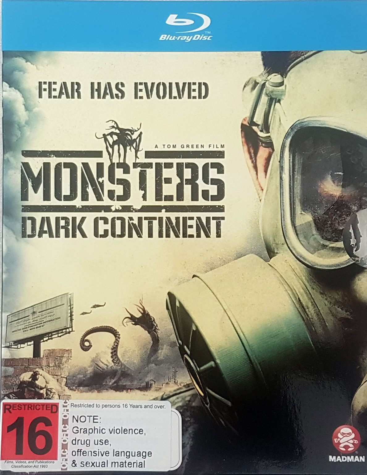 Monsters: Dark Continent (Blu Ray) Default Title