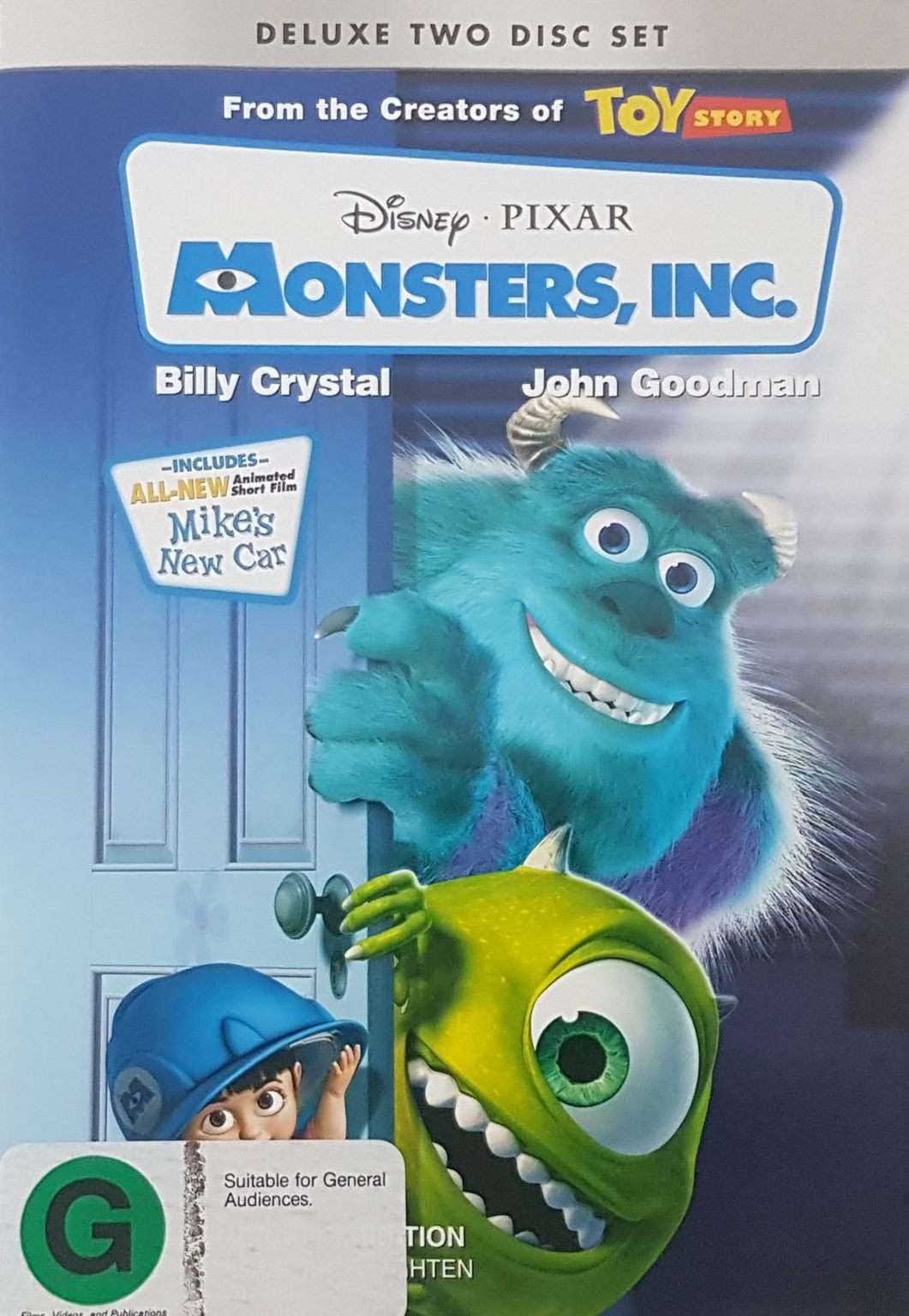 Monsters, Inc. Two Disc Deluxe Set