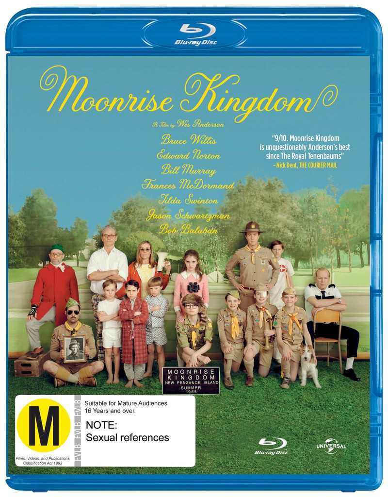 Moonrise Kingdom Blu Ray Brand New