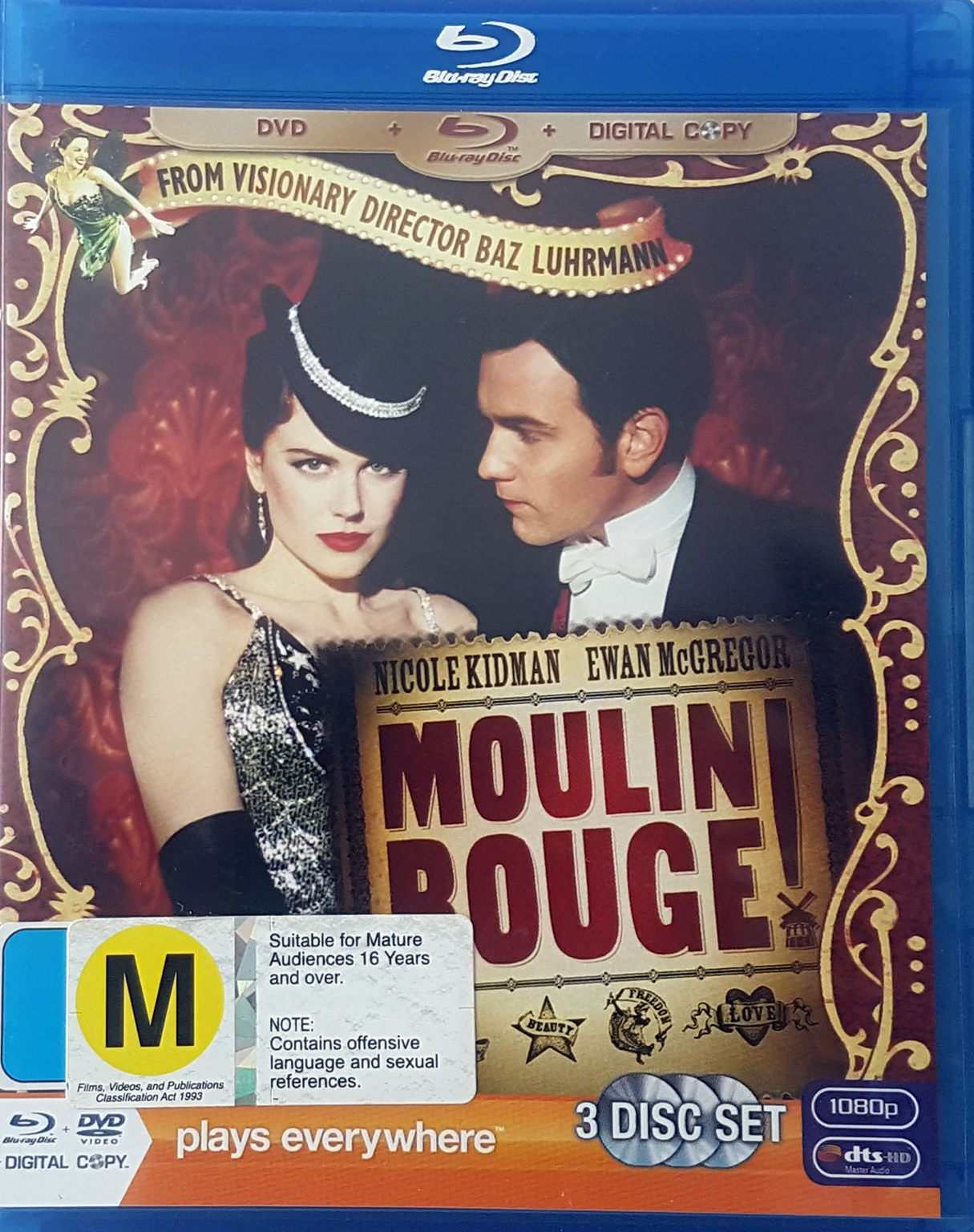 Moulin Rouge (Blu Ray) + DVD Default Title