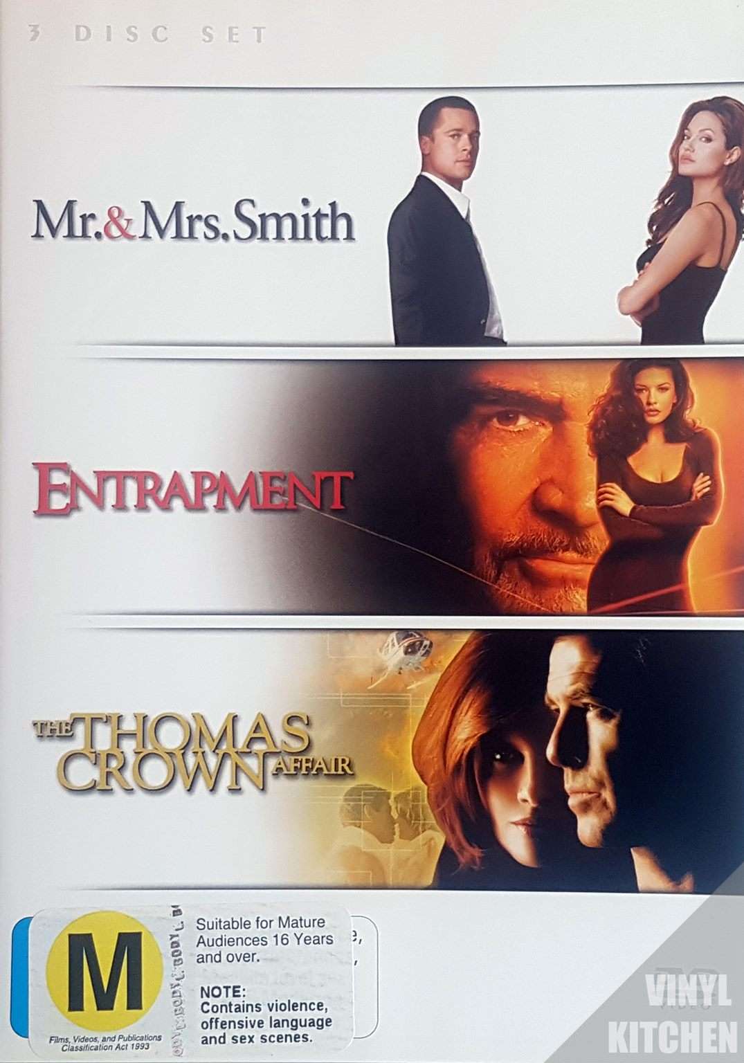 Mr & Mrs Smith / Entrapment / The Thomas Crown Affair
