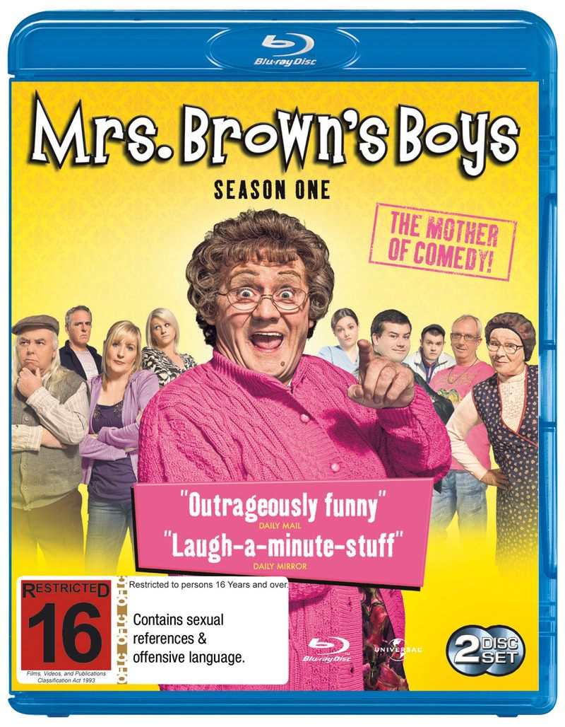 Mrs. Brown's Boys: Season One (Blu Ray) Default Title