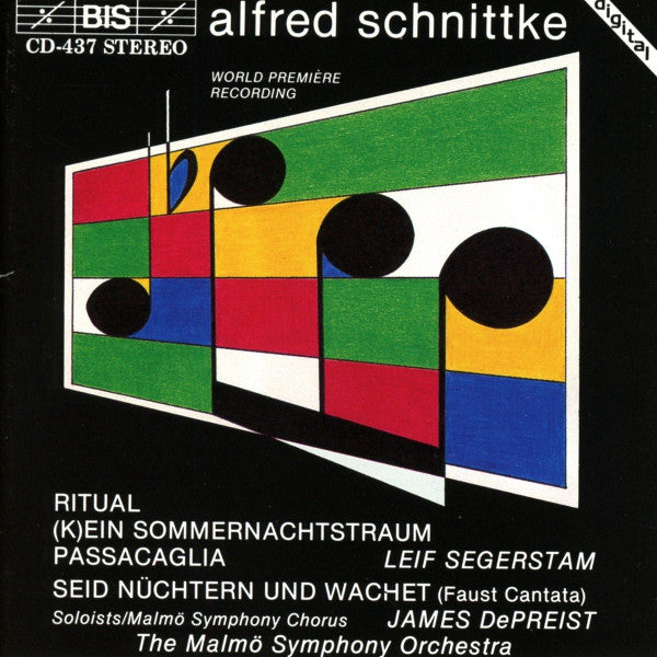 Alfred Schnittke - Ritual - (K)ein Sommernachtstraum (Faust Cantata) (CD)