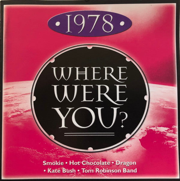 Where Were You? 1978 (CD)