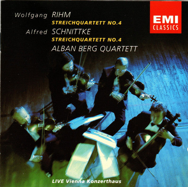 Wolfgang Rihm, Alfred Schnittke - Alban Berg Quartett - Streichquartett No. 4 (CD)