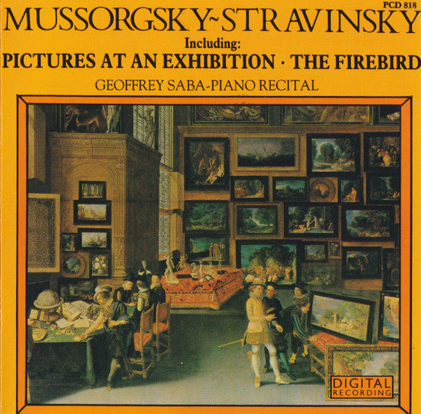 Mussorgsky ~ Stravinsky, Pictures At An Exhibition • The Firebird (CD)