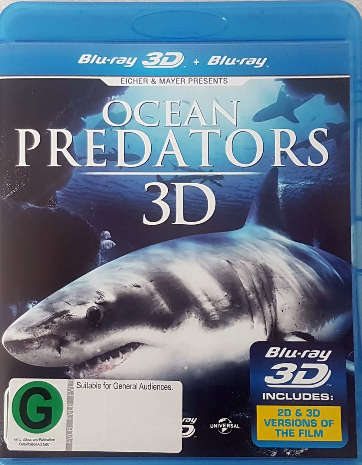 Ocean Predators 3D + 2D (Blu Ray) Default Title