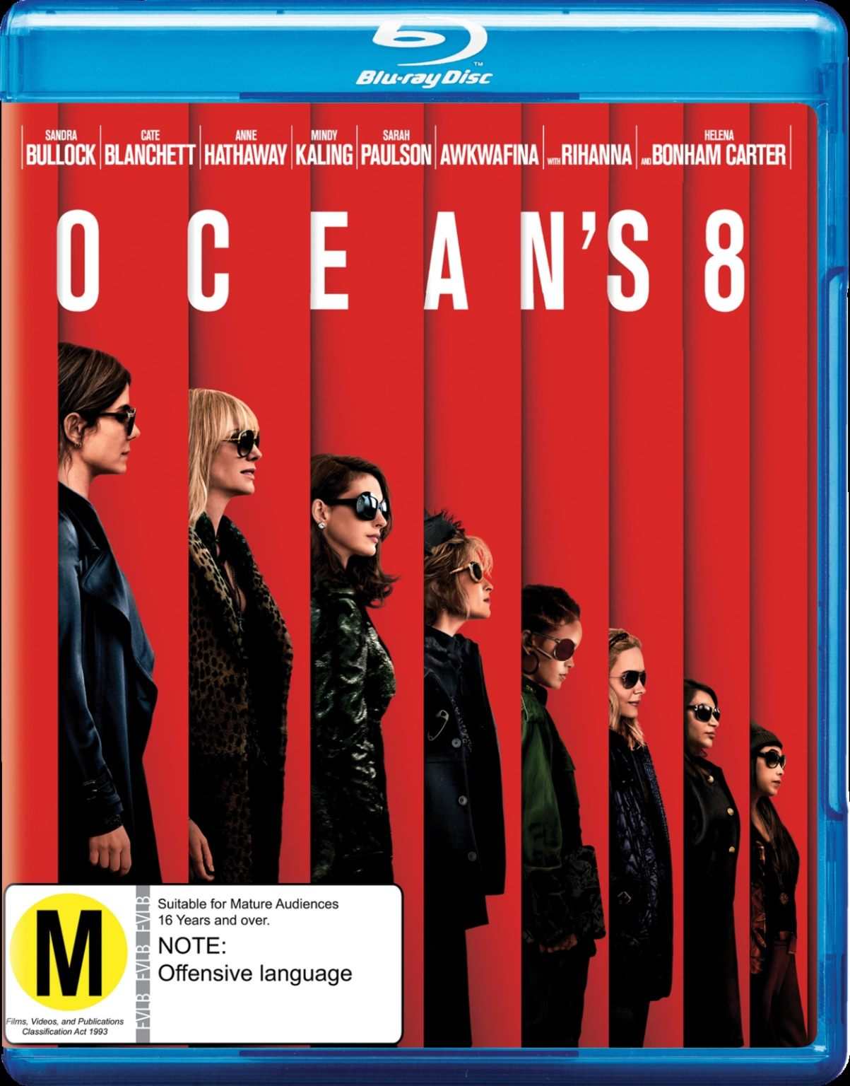 Ocean's Eight Blu Ray Brand New