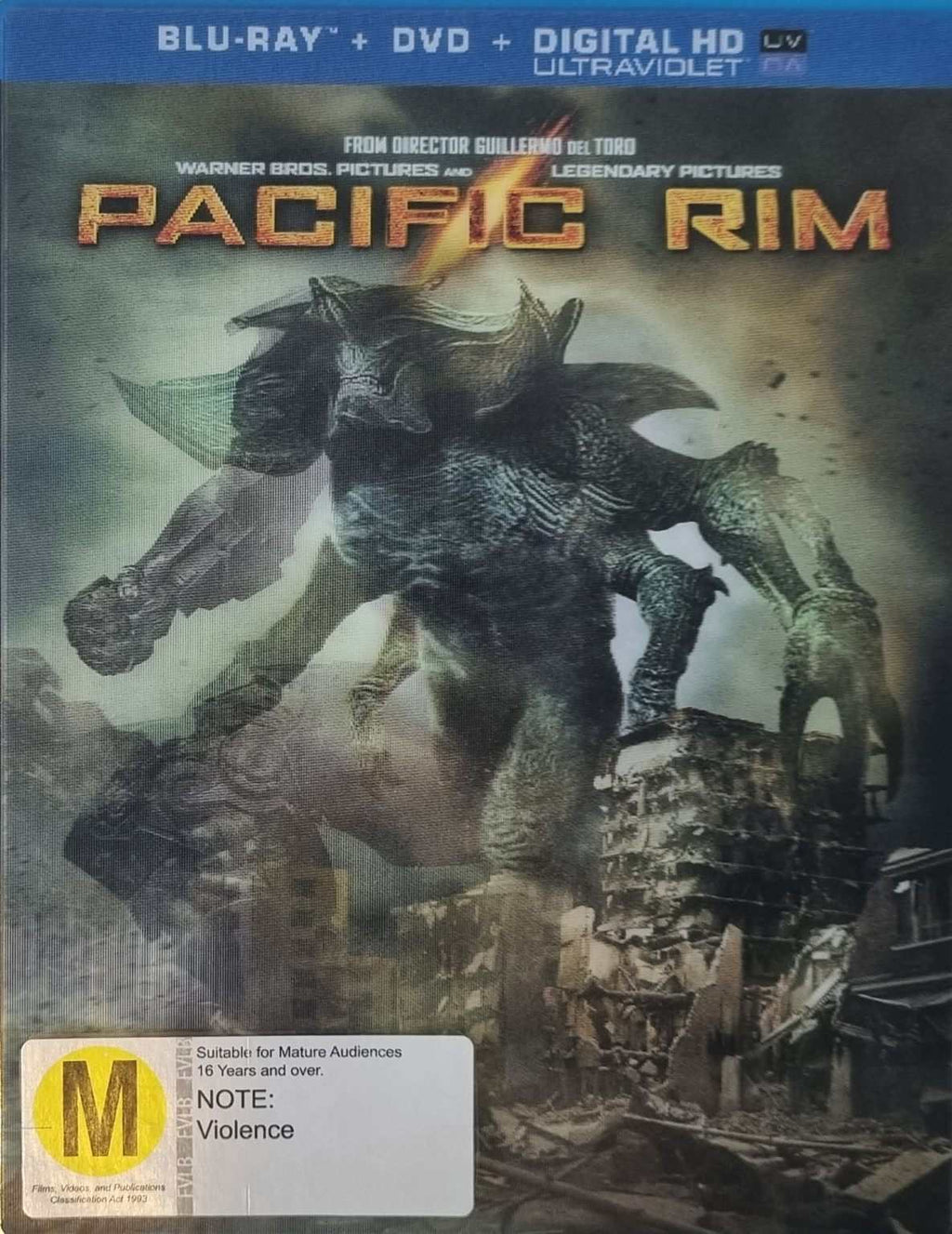 Pacific Rim (Blu Ray) + DVD - Lenticular slip cover