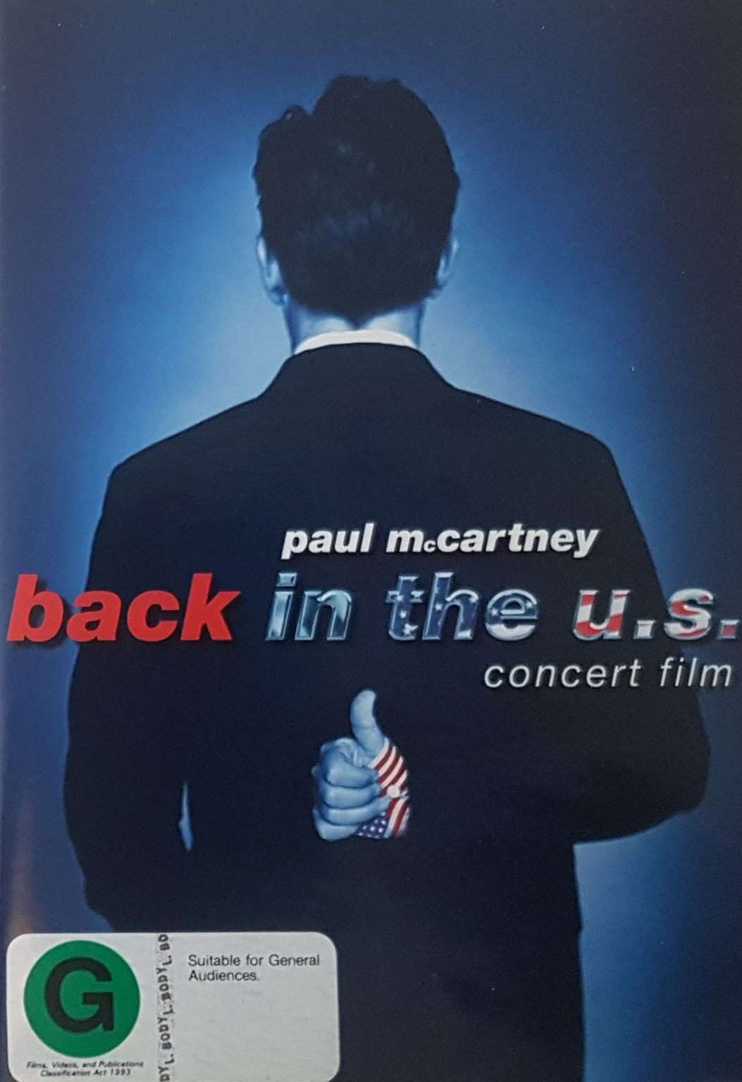 Paul McCartney Back in the U.S. Concert Film