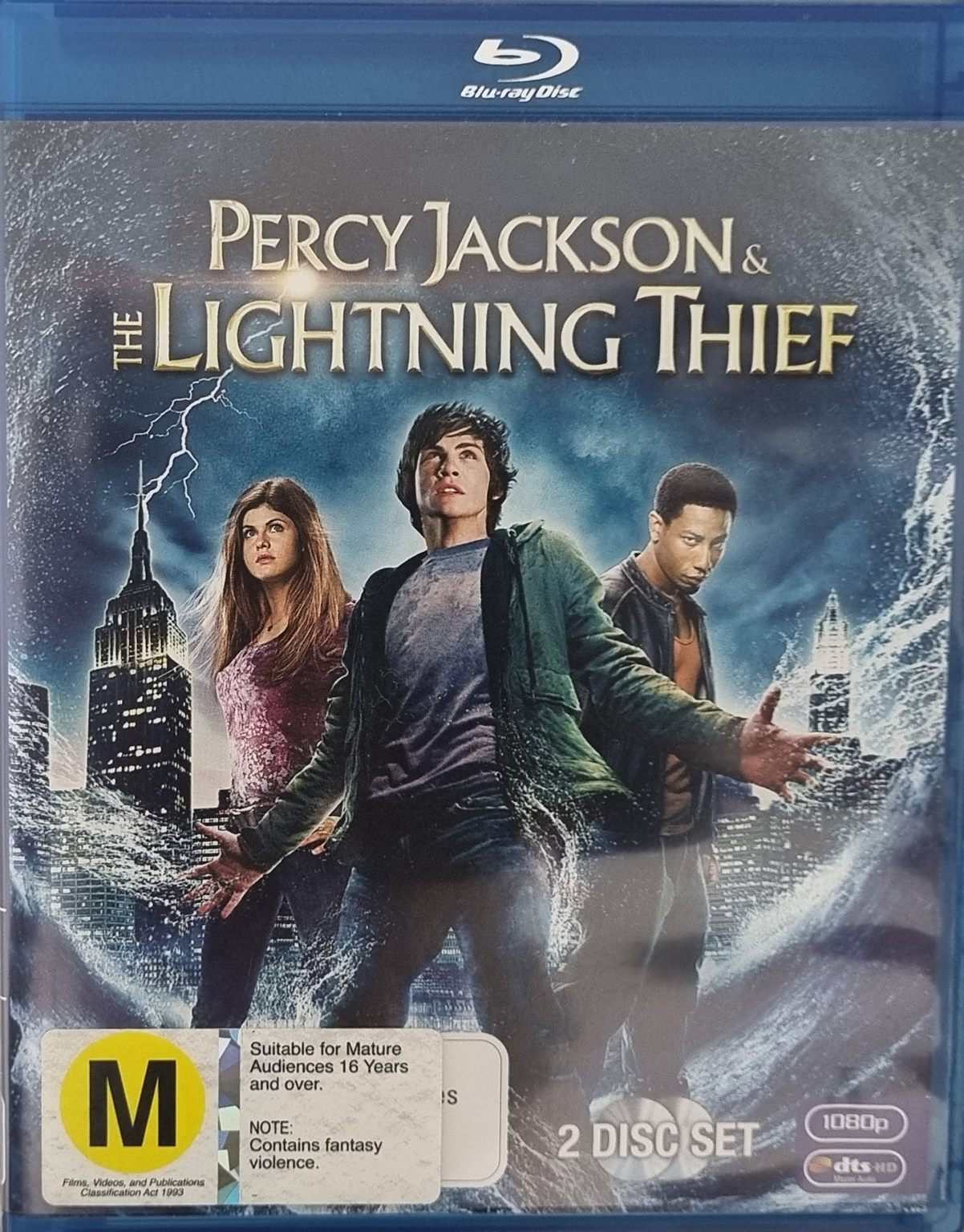 Percy Jackson & the Lightning Thief (Blu Ray) Default Title