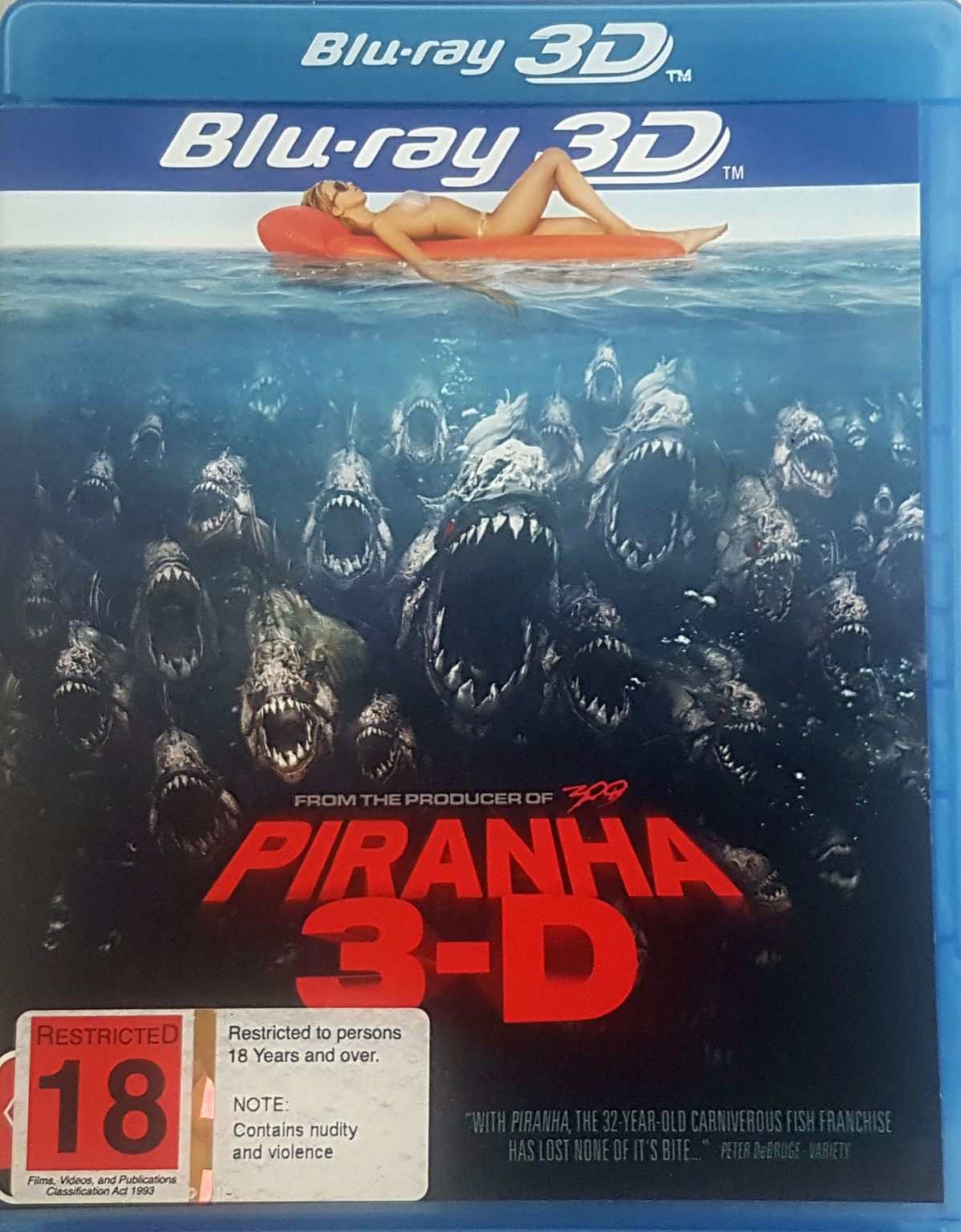 Piranha 3D (Blu Ray) + 2D Default Title