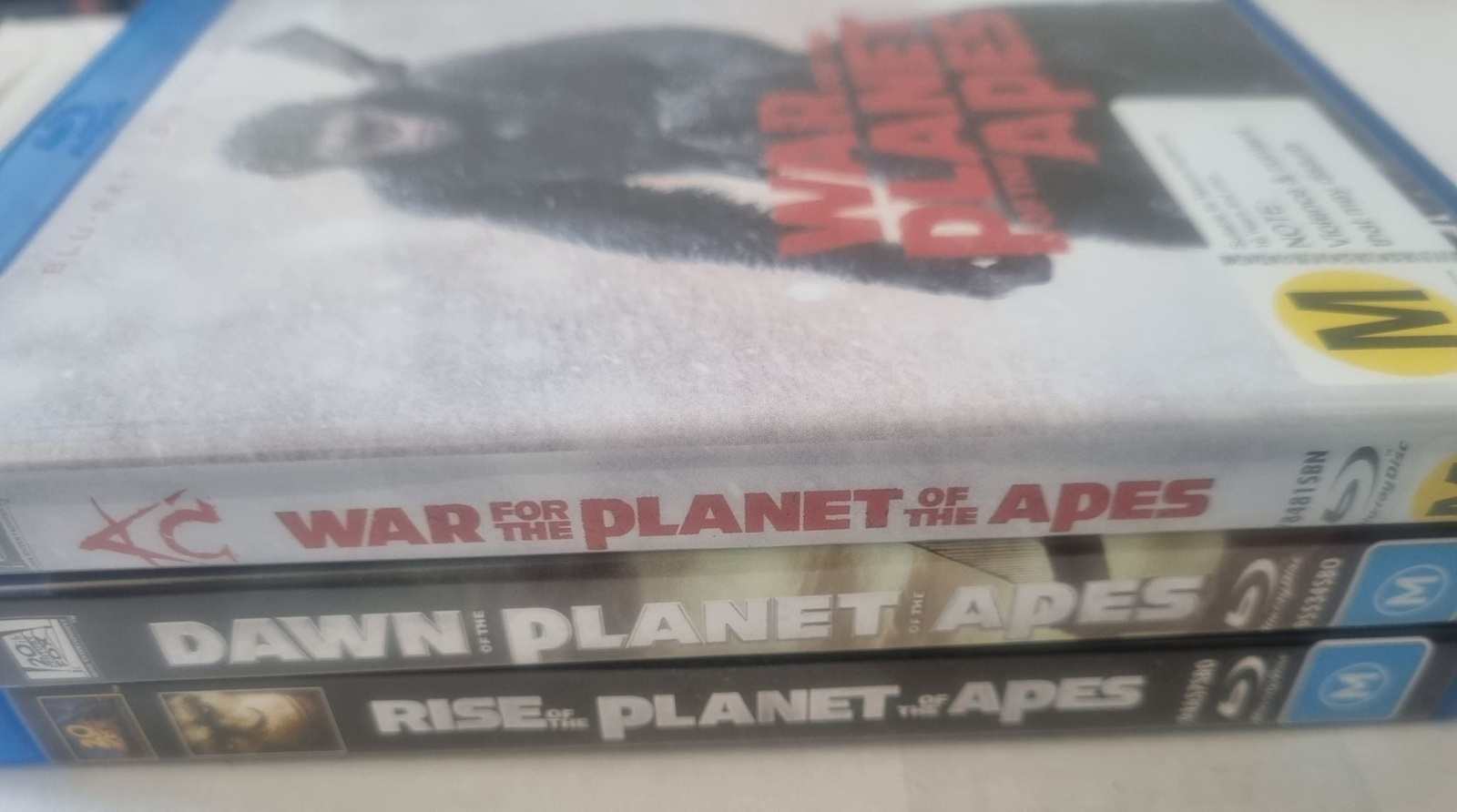 Planet of the Apes Trilogy (Blu Ray) Default Title