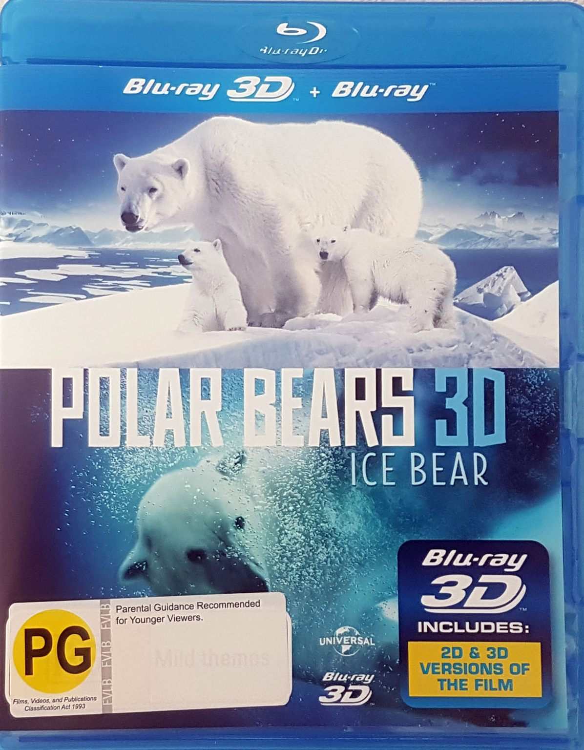 Polar Bears 3D: Ice Bear (Blu Ray) Default Title