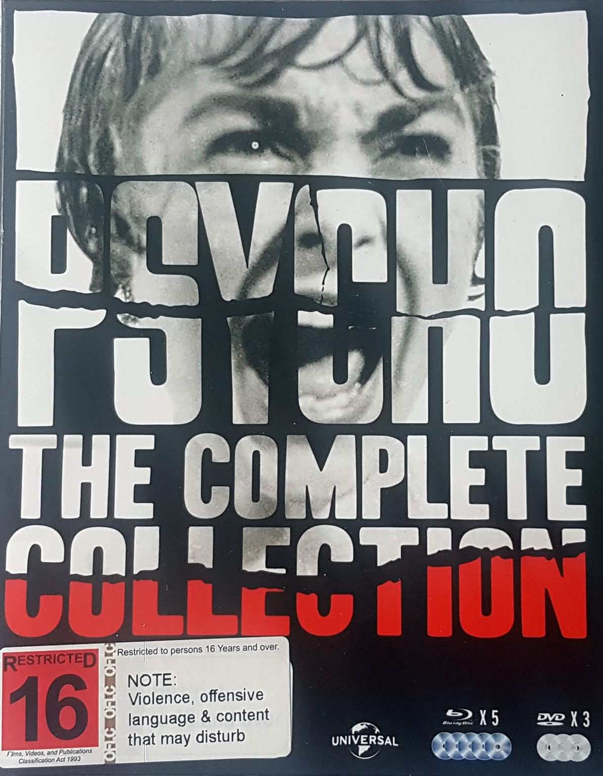 Psycho: The Complete Collection 1-4 & Remake (Blu Ray) Default Title