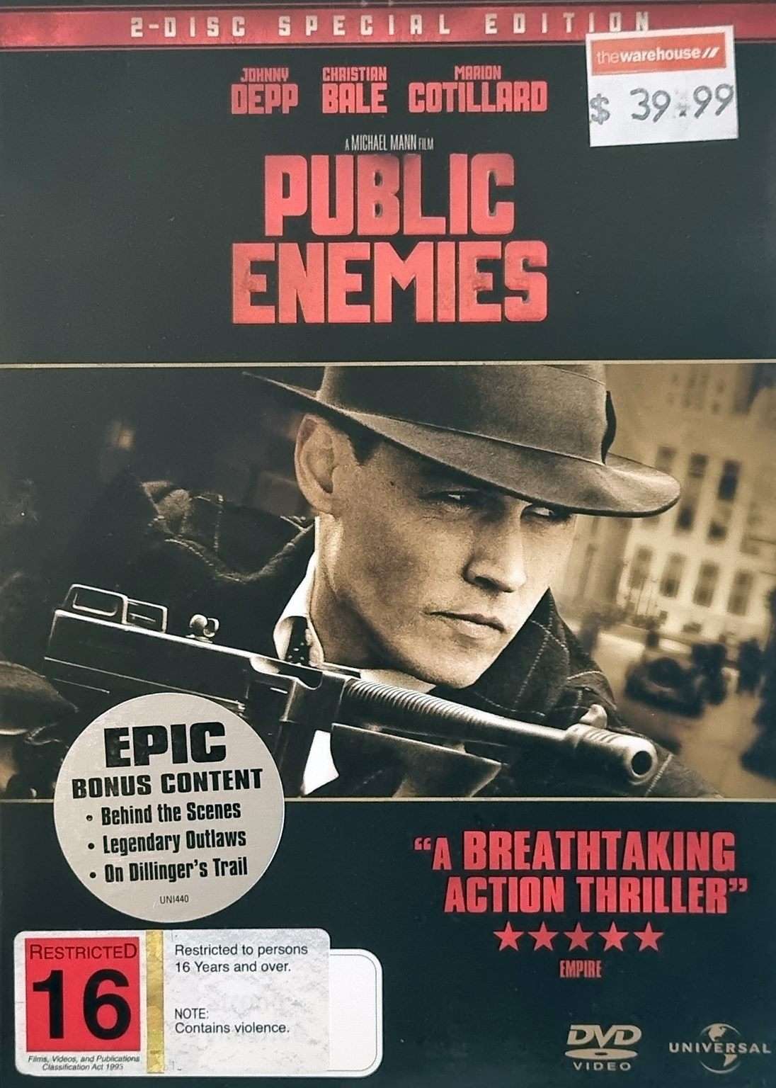 Public Enemies Two Disc Special Edition