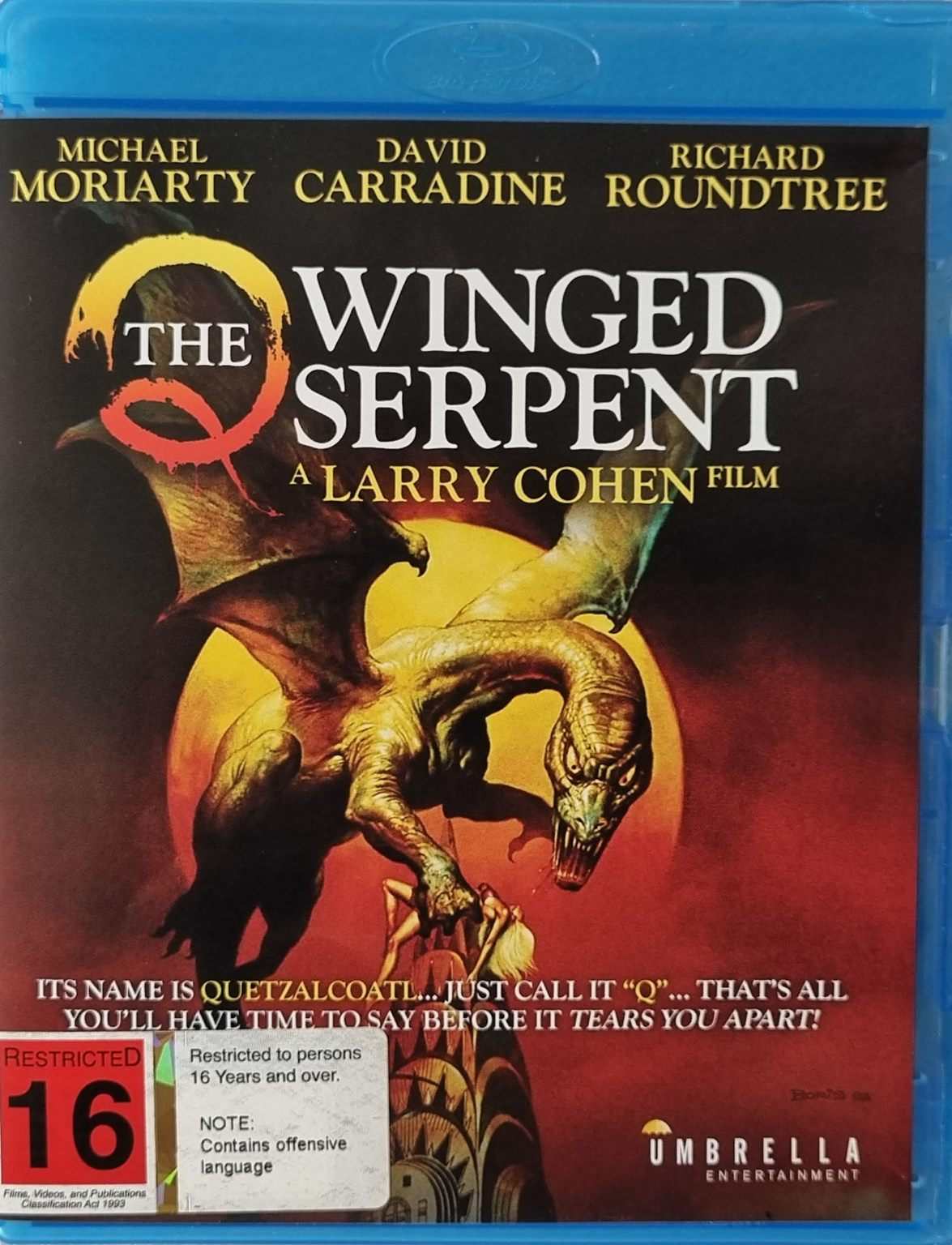 Q the Winged Serpent (Blu Ray) Default Title