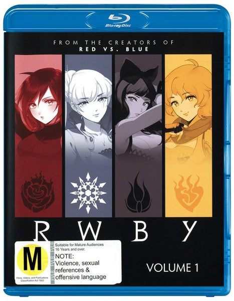 RWBY Volume 1 (Blu Ray) Default Title