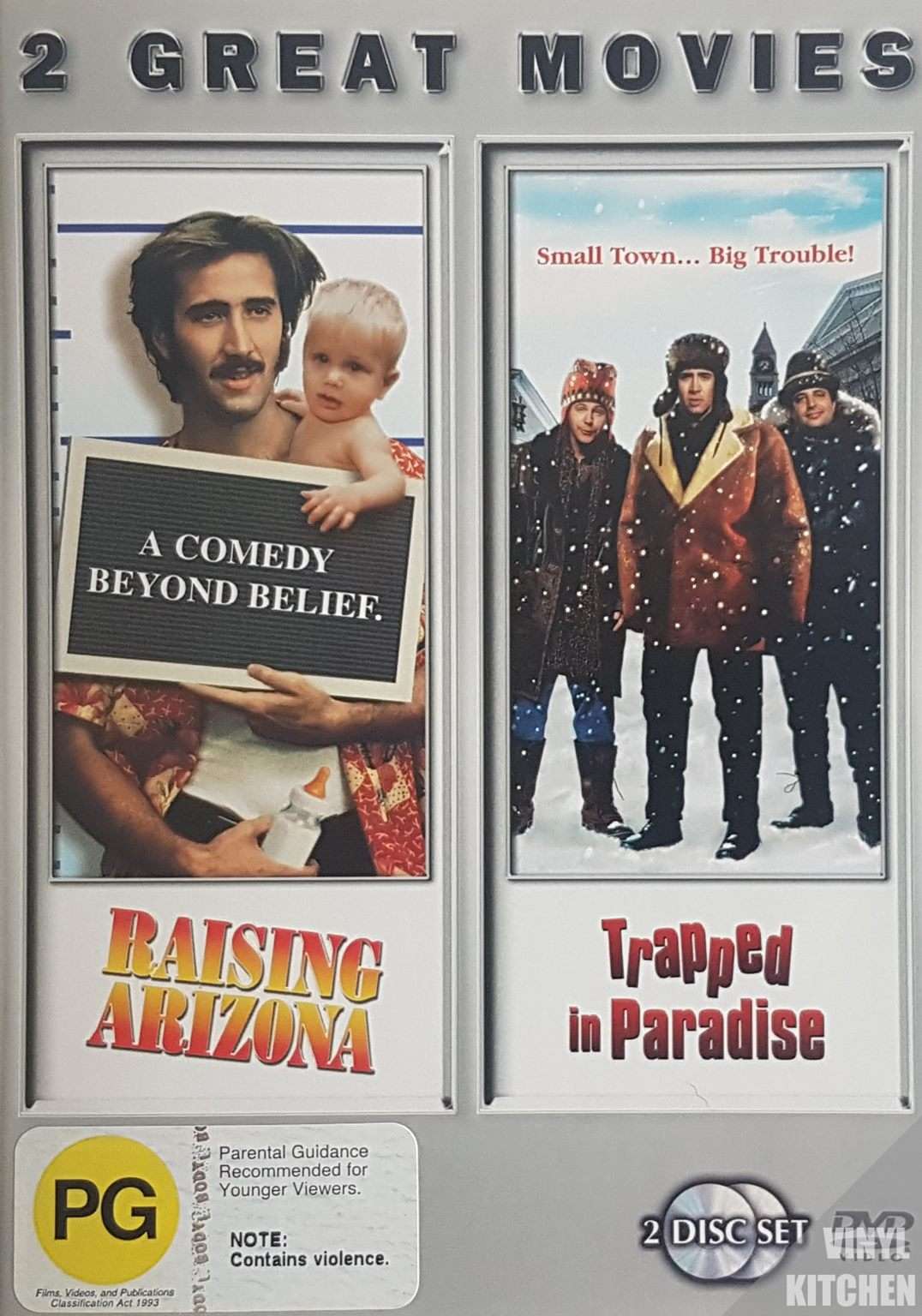 Raising Arizona / Trapped in Paradise