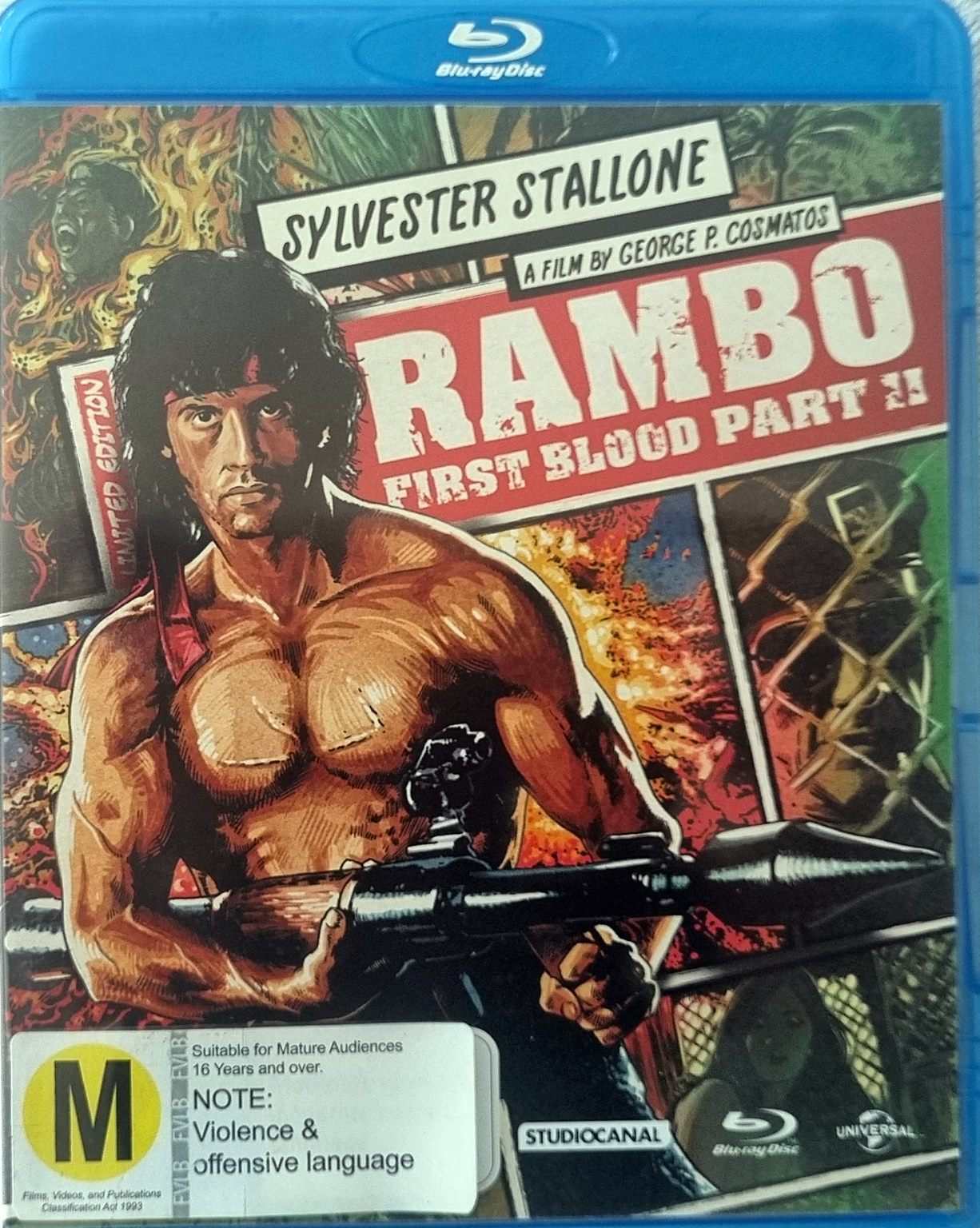 Rambo: First Blood Part II (Blu Ray) Default Title