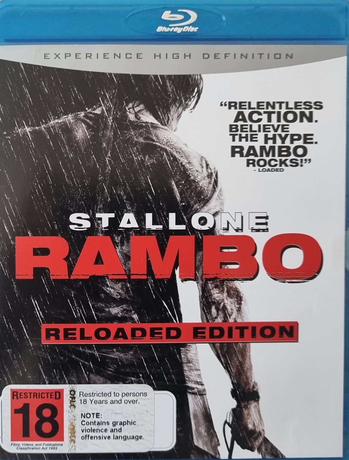 Rambo Reloaded Edition (Blu Ray) Default Title