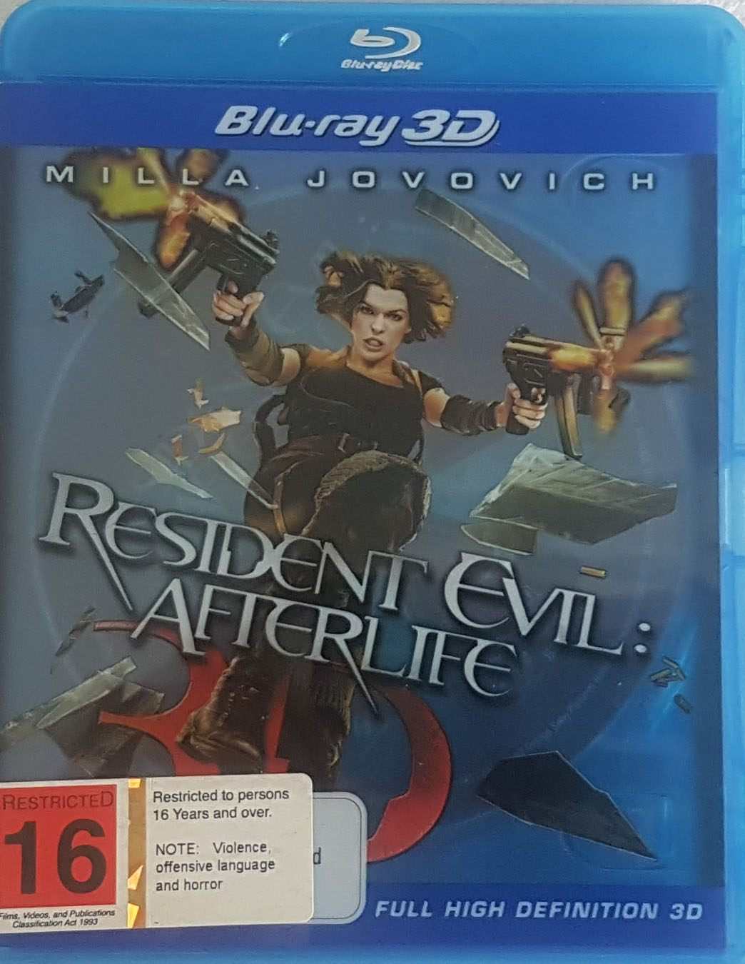 Resident Evil: Afterlife 3D + 2D (Blu Ray) Default Title