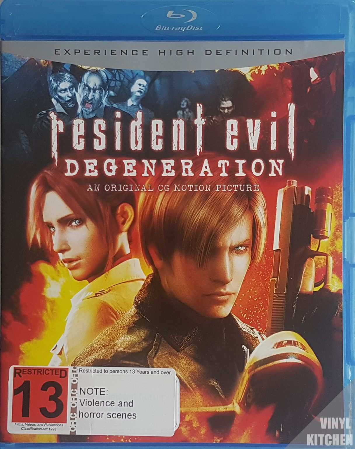 Resident Evil Degeneration (Blu Ray) Default Title