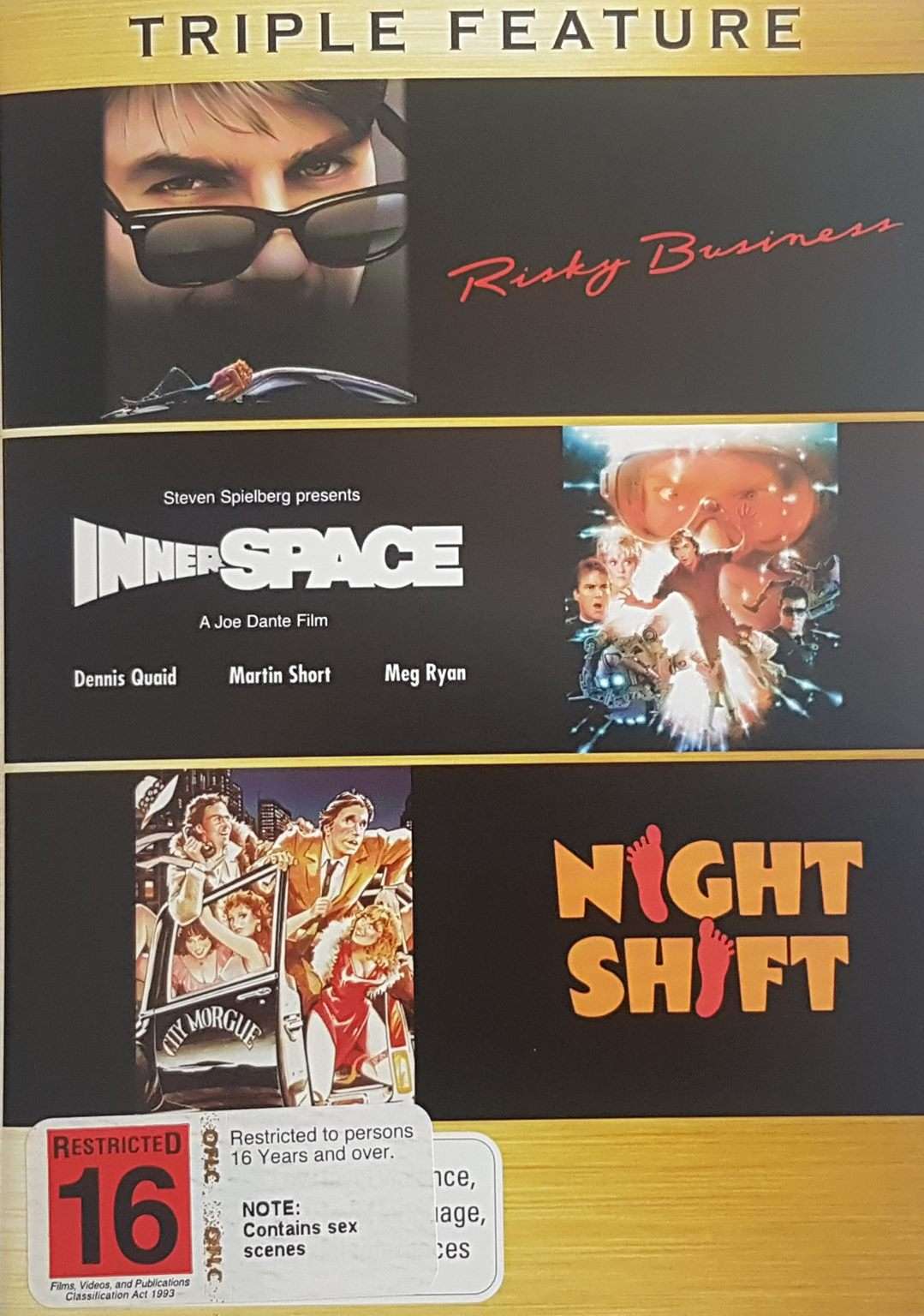 Risky Business / Inner Space / Night Shift