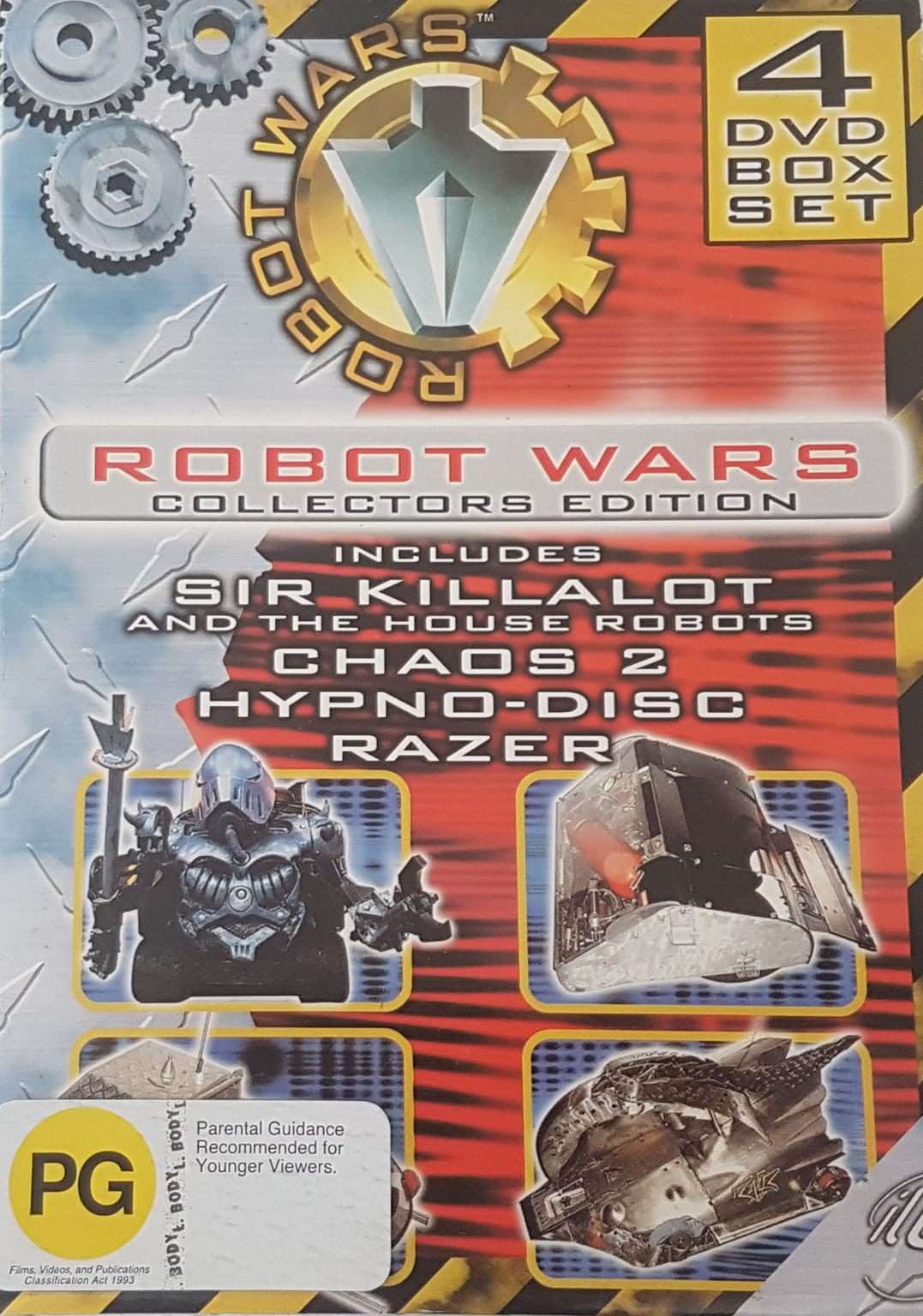 Robot Wars: Collector's Edition 4 DVD Box Set