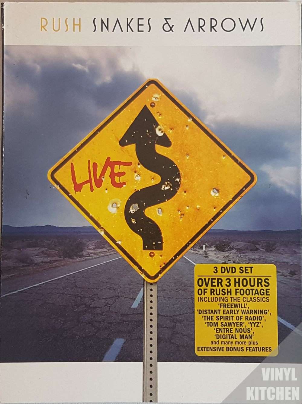 Rush - Snakes and Arrows Live 3 DVD