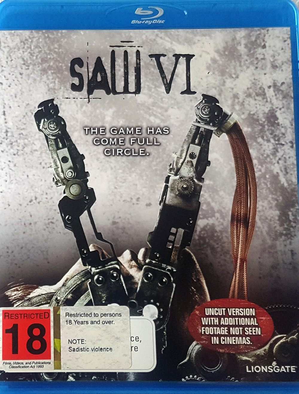 Saw VI (Blu Ray) Default Title