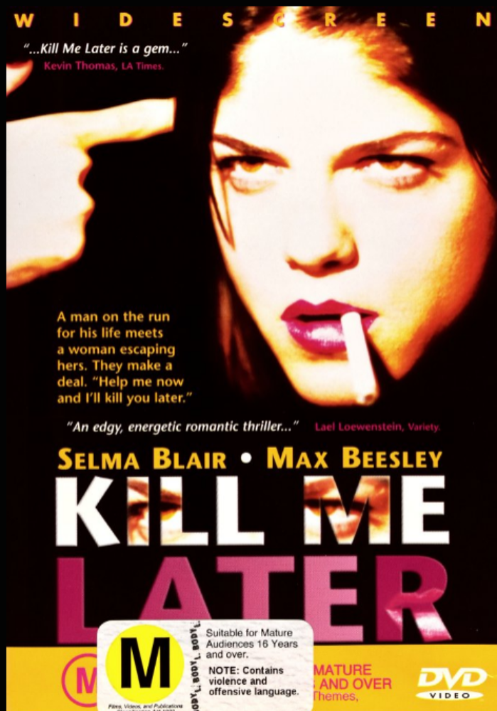 Kill Me Later - 2001 (DVD)
