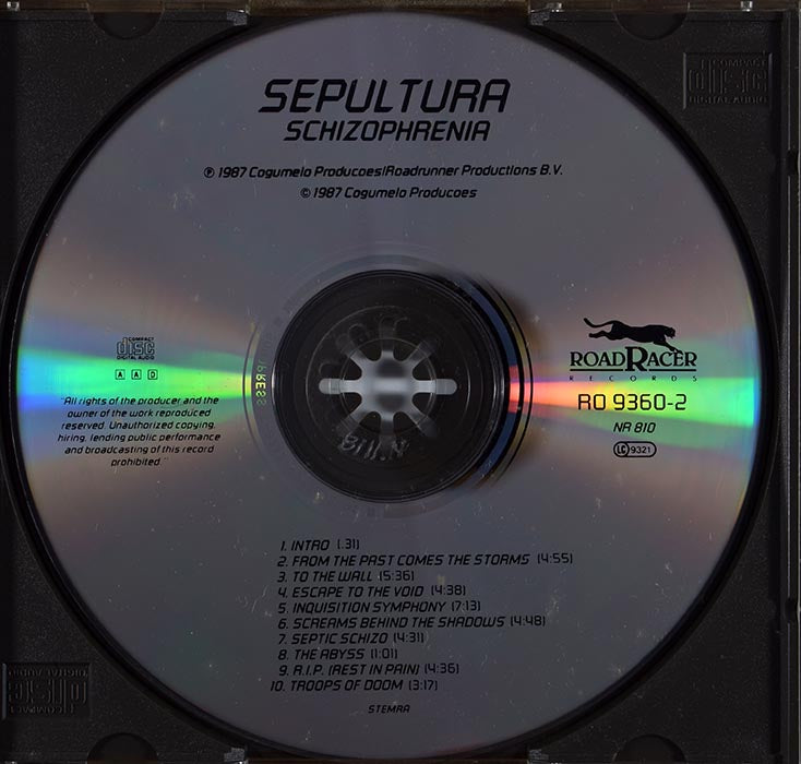 Sepultura - Schizophrenia (CD)
