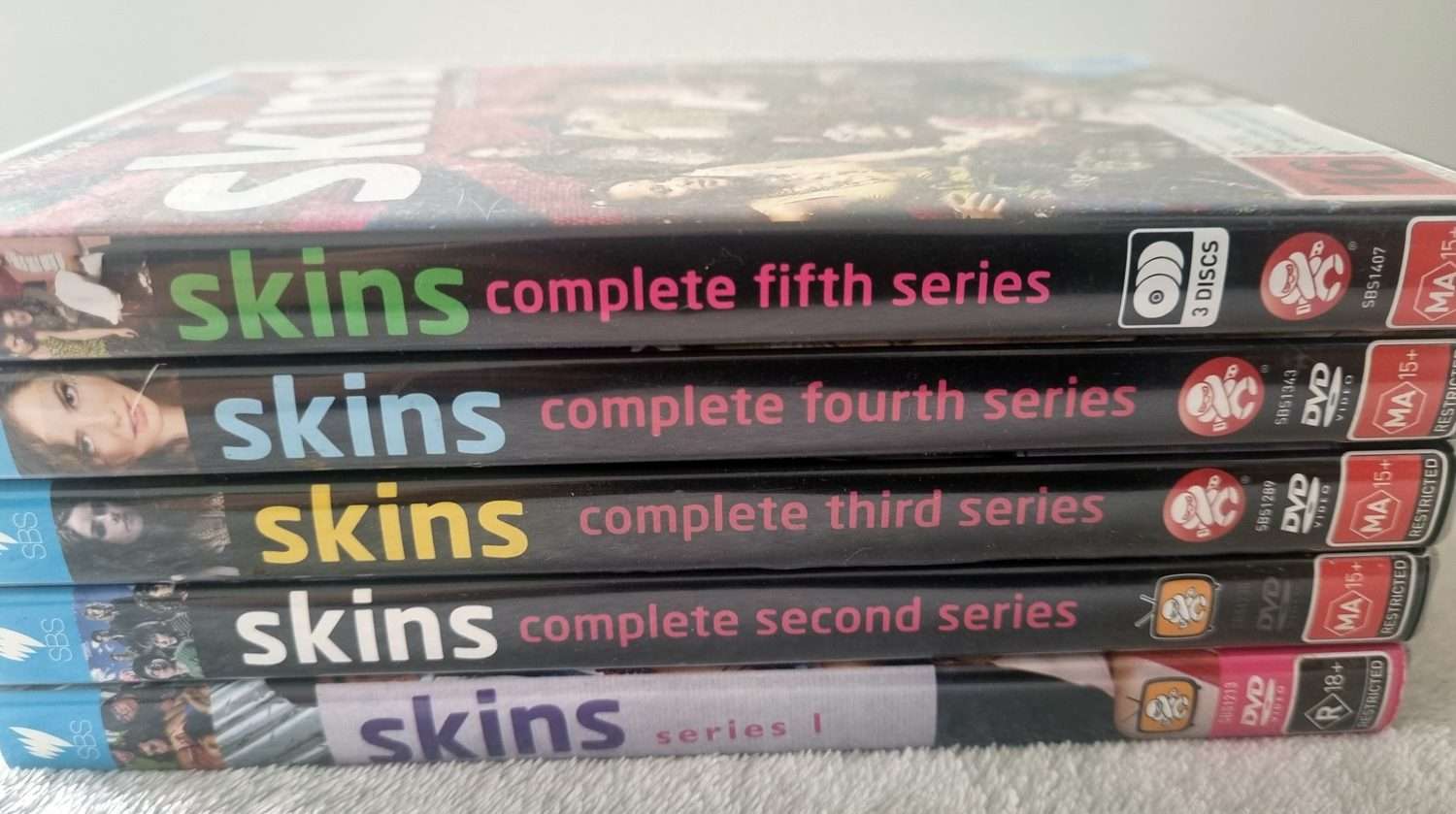 Skins - Seasons 1 - 5