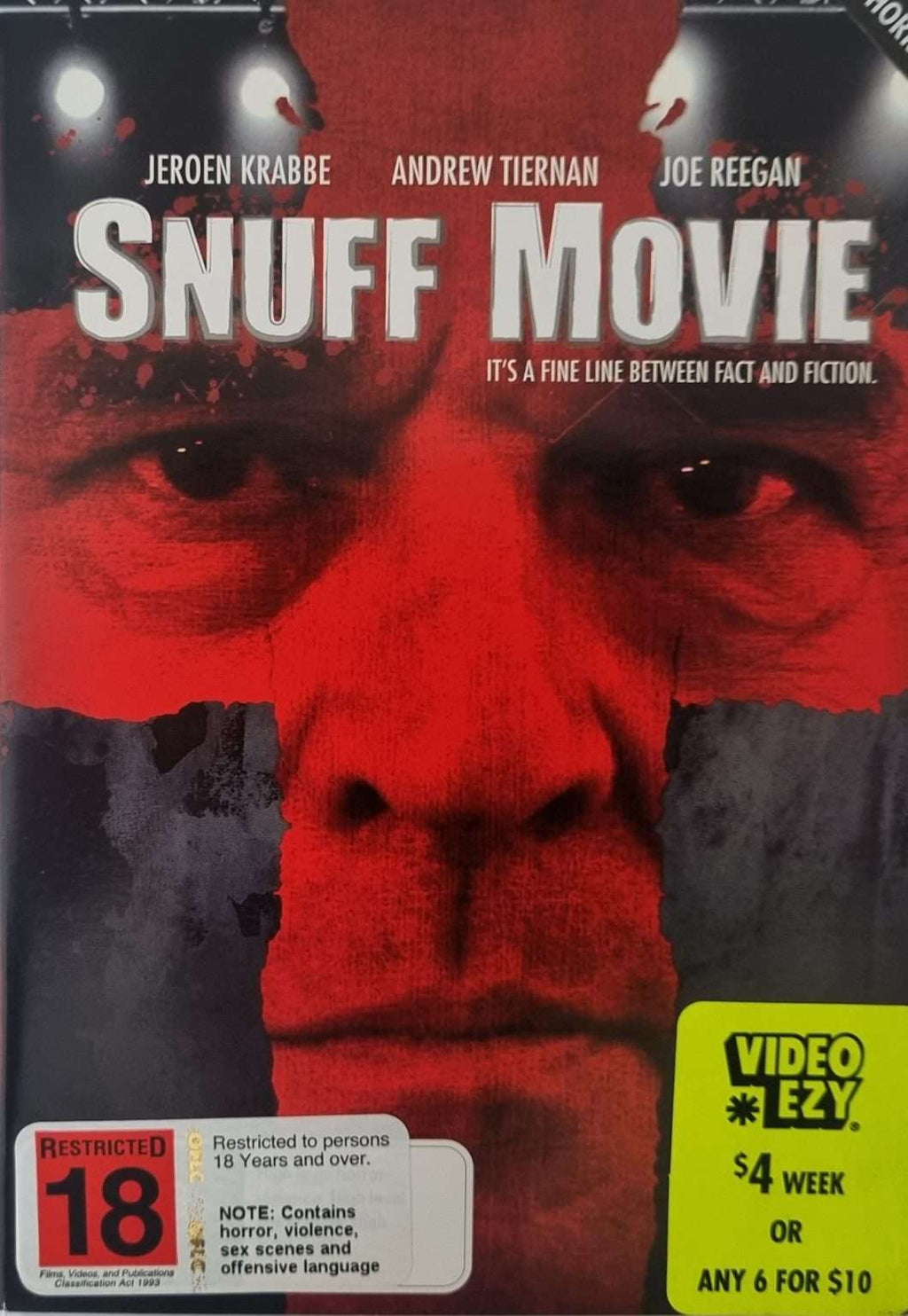 Snuff Movie - EX RENTAL - 1995 (DVD)