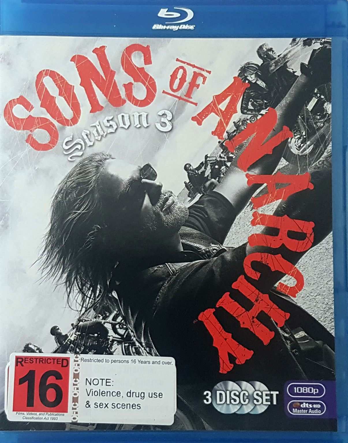 Sons of Anarchy Season 3 (Blu Ray) Default Title