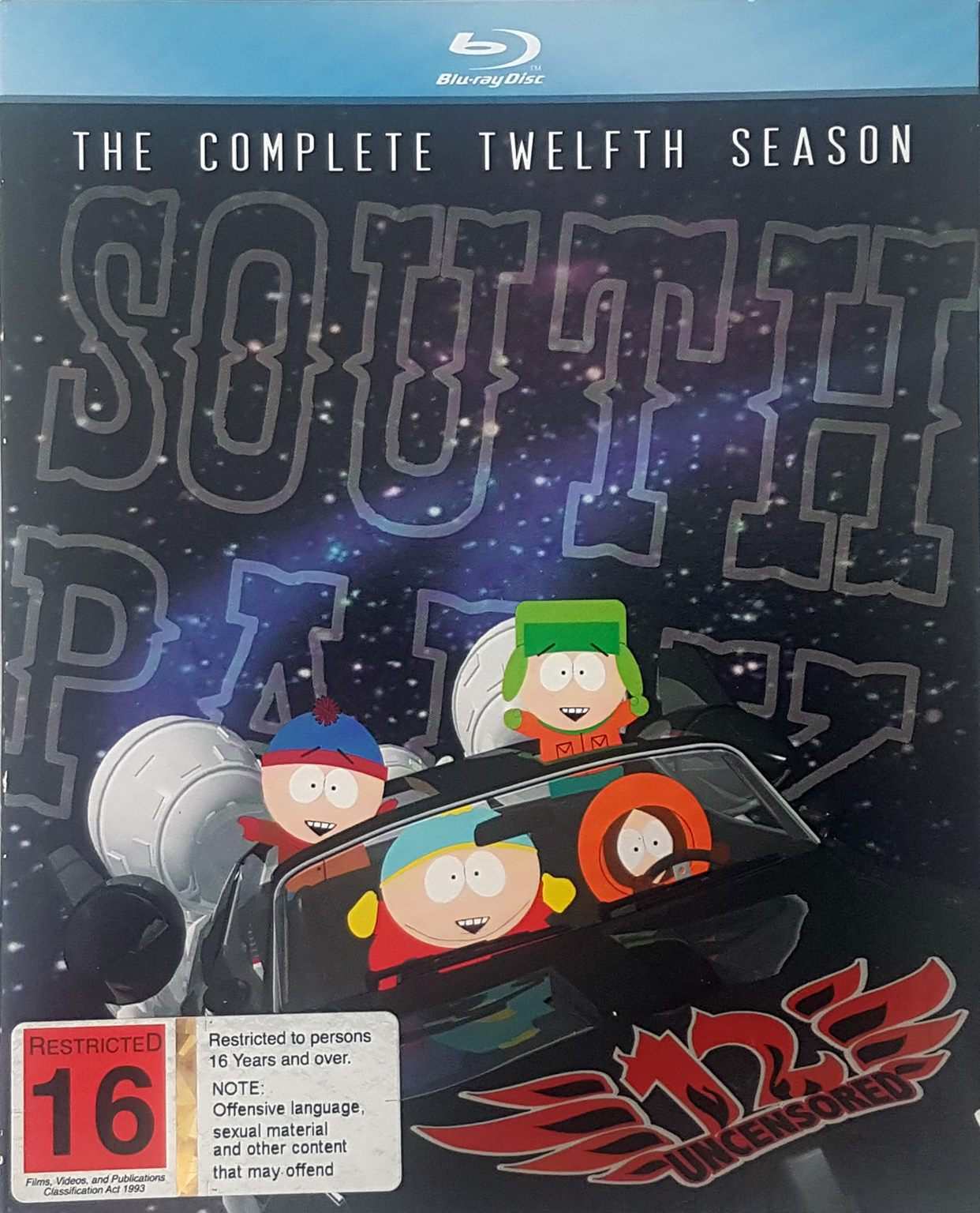South Park: The Complete Twelfth Season (Blu Ray) Default Title